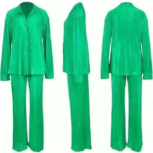 Casual Green 2 Piece Set